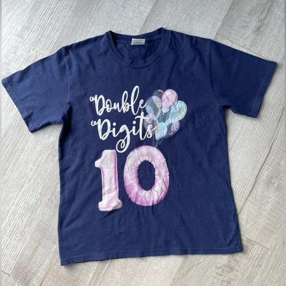 Kid’s “Double Digit” t-shirt, size M. - Picture 1 of 9